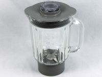 Чаша (кувшин, емкость) стеклянная для блендера Kenwood AT283 1200ml KW714224
