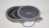 Конфорка для стеклокерамической поверхности Beko 1500/2400W 162260005